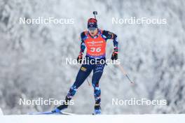 13.01.2024, Ruhpolding, Germany (GER): Vetle Sjaastad Christiansen (NOR) - IBU World Cup Biathlon, sprint men, Ruhpolding (GER). www.nordicfocus.com. © Manzoni/NordicFocus. Every downloaded picture is fee-liable.