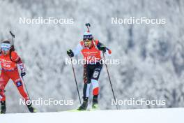 13.01.2024, Ruhpolding, Germany (GER): Kiyomasa Ojima (JPN) - IBU World Cup Biathlon, sprint men, Ruhpolding (GER). www.nordicfocus.com. © Manzoni/NordicFocus. Every downloaded picture is fee-liable.