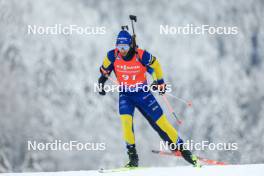 13.01.2024, Ruhpolding, Germany (GER): Peppe Femling (SWE) - IBU World Cup Biathlon, sprint men, Ruhpolding (GER). www.nordicfocus.com. © Manzoni/NordicFocus. Every downloaded picture is fee-liable.