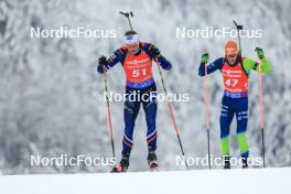 13.01.2024, Ruhpolding, Germany (GER): Emilien Jacquelin (FRA) - IBU World Cup Biathlon, sprint men, Ruhpolding (GER). www.nordicfocus.com. © Manzoni/NordicFocus. Every downloaded picture is fee-liable.
