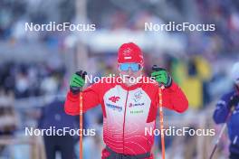 13.01.2024, Ruhpolding, Germany (GER): Undefined athlete competes - IBU World Cup Biathlon, sprint men, Ruhpolding (GER). www.nordicfocus.com. © Thibaut/NordicFocus. Every downloaded picture is fee-liable.