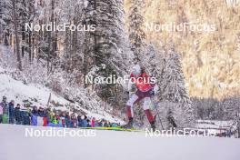 13.01.2024, Ruhpolding, Germany (GER): Andrejs Rastorgujevs (LAT) - IBU World Cup Biathlon, sprint men, Ruhpolding (GER). www.nordicfocus.com. © Thibaut/NordicFocus. Every downloaded picture is fee-liable.