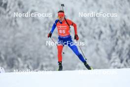 13.01.2024, Ruhpolding, Germany (GER): Tomas Sklenarik (SVK) - IBU World Cup Biathlon, sprint men, Ruhpolding (GER). www.nordicfocus.com. © Manzoni/NordicFocus. Every downloaded picture is fee-liable.