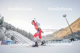 13.01.2024, Ruhpolding, Germany (GER): Trevor Kiers (CAN) - IBU World Cup Biathlon, sprint men, Ruhpolding (GER). www.nordicfocus.com. © Thibaut/NordicFocus. Every downloaded picture is fee-liable.