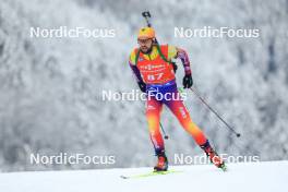 13.01.2024, Ruhpolding, Germany (GER): Mihail Usov (MDA) - IBU World Cup Biathlon, sprint men, Ruhpolding (GER). www.nordicfocus.com. © Manzoni/NordicFocus. Every downloaded picture is fee-liable.