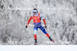 13.01.2024, Ruhpolding, Germany (GER): Michal Krcmar (CZE) - IBU World Cup Biathlon, sprint men, Ruhpolding (GER). www.nordicfocus.com. © Manzoni/NordicFocus. Every downloaded picture is fee-liable.