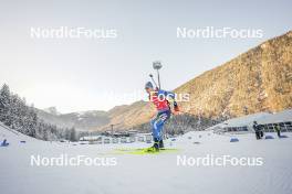 13.01.2024, Ruhpolding, Germany (GER): Artem Tyshchenko (UKR) - IBU World Cup Biathlon, sprint men, Ruhpolding (GER). www.nordicfocus.com. © Thibaut/NordicFocus. Every downloaded picture is fee-liable.