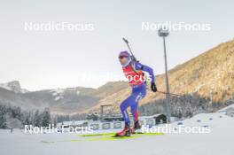 13.01.2024, Ruhpolding, Germany (GER): George Buta (ROU) - IBU World Cup Biathlon, sprint men, Ruhpolding (GER). www.nordicfocus.com. © Thibaut/NordicFocus. Every downloaded picture is fee-liable.