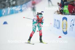 12.01.2024, Ruhpolding, Germany (GER): Valentina Dimitrova (BUL) - IBU World Cup Biathlon, sprint women, Ruhpolding (GER). www.nordicfocus.com. © Thibaut/NordicFocus. Every downloaded picture is fee-liable.