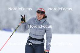 12.01.2024, Ruhpolding, Germany (GER): Lena Haecki Gross (SUI) - IBU World Cup Biathlon, sprint women, Ruhpolding (GER). www.nordicfocus.com. © Manzoni/NordicFocus. Every downloaded picture is fee-liable.