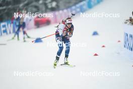12.01.2024, Ruhpolding, Germany (GER): Noora Kaisa Keranen (FIN) - IBU World Cup Biathlon, sprint women, Ruhpolding (GER). www.nordicfocus.com. © Thibaut/NordicFocus. Every downloaded picture is fee-liable.