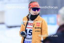 12.01.2024, Ruhpolding, Germany (GER): Janina Hettich-Walz (GER) - IBU World Cup Biathlon, sprint women, Ruhpolding (GER). www.nordicfocus.com. © Manzoni/NordicFocus. Every downloaded picture is fee-liable.