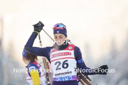 12.01.2024, Ruhpolding, Germany (GER): Lisa Vittozzi (ITA) - IBU World Cup Biathlon, sprint women, Ruhpolding (GER). www.nordicfocus.com. © Thibaut/NordicFocus. Every downloaded picture is fee-liable.