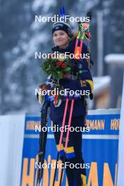 12.01.2024, Ruhpolding, Germany (GER): Mona Brorsson (SWE) - IBU World Cup Biathlon, sprint women, Ruhpolding (GER). www.nordicfocus.com. © Manzoni/NordicFocus. Every downloaded picture is fee-liable.