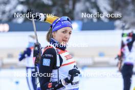 12.01.2024, Ruhpolding, Germany (GER): Franziska Preuss (GER) - IBU World Cup Biathlon, sprint women, Ruhpolding (GER). www.nordicfocus.com. © Manzoni/NordicFocus. Every downloaded picture is fee-liable.