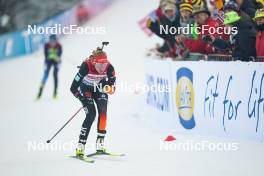 12.01.2024, Ruhpolding, Germany (GER): Julia Tannheimer (GER) - IBU World Cup Biathlon, sprint women, Ruhpolding (GER). www.nordicfocus.com. © Thibaut/NordicFocus. Every downloaded picture is fee-liable.