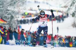12.01.2024, Ruhpolding, Germany (GER): Samuela Comola (ITA) - IBU World Cup Biathlon, sprint women, Ruhpolding (GER). www.nordicfocus.com. © Thibaut/NordicFocus. Every downloaded picture is fee-liable.