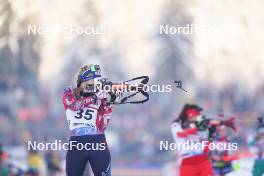 12.01.2024, Ruhpolding, Germany (GER): Lisa Theresa Hauser (AUT) - IBU World Cup Biathlon, sprint women, Ruhpolding (GER). www.nordicfocus.com. © Thibaut/NordicFocus. Every downloaded picture is fee-liable.
