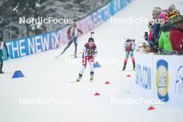 12.01.2024, Ruhpolding, Germany (GER): Eunjung Ko (KOR) - IBU World Cup Biathlon, sprint women, Ruhpolding (GER). www.nordicfocus.com. © Thibaut/NordicFocus. Every downloaded picture is fee-liable.