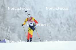 12.01.2024, Ruhpolding, Germany (GER): Lotte Lie (BEL) - IBU World Cup Biathlon, sprint women, Ruhpolding (GER). www.nordicfocus.com. © Manzoni/NordicFocus. Every downloaded picture is fee-liable.