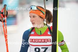 12.01.2024, Ruhpolding, Germany (GER): Ziva Klemencic (SLO) - IBU World Cup Biathlon, sprint women, Ruhpolding (GER). www.nordicfocus.com. © Thibaut/NordicFocus. Every downloaded picture is fee-liable.
