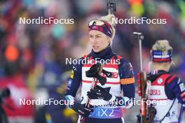 12.01.2024, Ruhpolding, Germany (GER): Marit Skogan (Ishol) - IBU World Cup Biathlon, sprint women, Ruhpolding (GER). www.nordicfocus.com. © Thibaut/NordicFocus. Every downloaded picture is fee-liable.