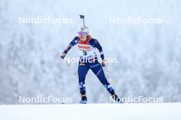 12.01.2024, Ruhpolding, Germany (GER): Ingrid Landmark Tandrevold (NOR) - IBU World Cup Biathlon, sprint women, Ruhpolding (GER). www.nordicfocus.com. © Manzoni/NordicFocus. Every downloaded picture is fee-liable.