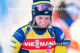 09.01.2024, Ruhpolding, Germany (GER): Anna Magnusson (SWE) - IBU World Cup Biathlon, training, Ruhpolding (GER). www.nordicfocus.com. © Thibaut/NordicFocus. Every downloaded picture is fee-liable.