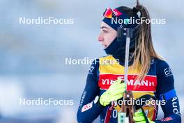 09.01.2024, Ruhpolding, Germany (GER): Lisa Vittozzi (ITA) - IBU World Cup Biathlon, training, Ruhpolding (GER). www.nordicfocus.com. © Thibaut/NordicFocus. Every downloaded picture is fee-liable.