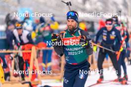 09.01.2024, Ruhpolding, Germany (GER): Patrick Braunhofer (ITA) - IBU World Cup Biathlon, training, Ruhpolding (GER). www.nordicfocus.com. © Thibaut/NordicFocus. Every downloaded picture is fee-liable.