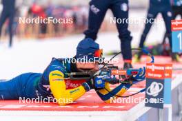 09.01.2024, Ruhpolding, Germany (GER): Victor Brandt (SWE) - IBU World Cup Biathlon, training, Ruhpolding (GER). www.nordicfocus.com. © Thibaut/NordicFocus. Every downloaded picture is fee-liable.