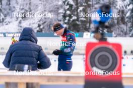 09.01.2024, Ruhpolding, Germany (GER): Emilien Jacquelin (FRA) - IBU World Cup Biathlon, training, Ruhpolding (GER). www.nordicfocus.com. © Thibaut/NordicFocus. Every downloaded picture is fee-liable.