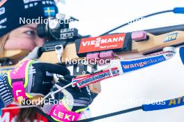 09.01.2024, Ruhpolding, Germany (GER): Anna Magnusson (SWE) - IBU World Cup Biathlon, training, Ruhpolding (GER). www.nordicfocus.com. © Thibaut/NordicFocus. Every downloaded picture is fee-liable.