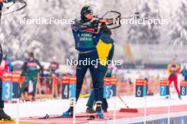 09.01.2024, Ruhpolding, Germany (GER): Eric Perrot (FRA) - IBU World Cup Biathlon, training, Ruhpolding (GER). www.nordicfocus.com. © Thibaut/NordicFocus. Every downloaded picture is fee-liable.