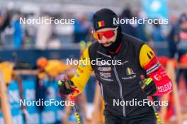 09.01.2024, Ruhpolding, Germany (GER): Cesar Beauvais (BEL) - IBU World Cup Biathlon, training, Ruhpolding (GER). www.nordicfocus.com. © Thibaut/NordicFocus. Every downloaded picture is fee-liable.