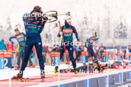 09.01.2024, Ruhpolding, Germany (GER): Emilien Jacquelin (FRA) - IBU World Cup Biathlon, training, Ruhpolding (GER). www.nordicfocus.com. © Thibaut/NordicFocus. Every downloaded picture is fee-liable.