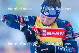 09.01.2024, Ruhpolding, Germany (GER): Oceane Michelon (FRA) - IBU World Cup Biathlon, training, Ruhpolding (GER). www.nordicfocus.com. © Thibaut/NordicFocus. Every downloaded picture is fee-liable.