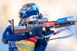 09.01.2024, Ruhpolding, Germany (GER): Hannah Auchentaller (ITA) - IBU World Cup Biathlon, training, Ruhpolding (GER). www.nordicfocus.com. © Thibaut/NordicFocus. Every downloaded picture is fee-liable.