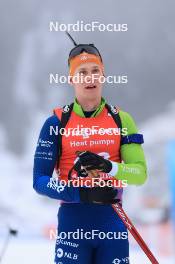 18.01.2024, Antholz, Italy (ITA): Anton Vidmar (SLO) - IBU World Cup Biathlon, short individual men, Antholz (ITA). www.nordicfocus.com. © Manzoni/NordicFocus. Every downloaded picture is fee-liable.