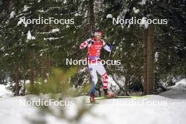 18.01.2024, Antholz, Italy (ITA): Kresimir Crnkovic (CRO) - IBU World Cup Biathlon, short individual men, Antholz (ITA). www.nordicfocus.com. © Thibaut/NordicFocus. Every downloaded picture is fee-liable.