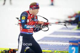 18.01.2024, Antholz, Italy (ITA): Johannes Dale-Skjevdal (NOR) - IBU World Cup Biathlon, short individual men, Antholz (ITA). www.nordicfocus.com. © Thibaut/NordicFocus. Every downloaded picture is fee-liable.