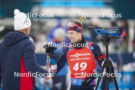 18.01.2024, Antholz, Italy (ITA): Sturla Holm Laegreid (NOR) - IBU World Cup Biathlon, short individual men, Antholz (ITA). www.nordicfocus.com. © Thibaut/NordicFocus. Every downloaded picture is fee-liable.
