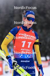 18.01.2024, Antholz, Italy (ITA): Martin Ponsiluoma (SWE) - IBU World Cup Biathlon, short individual men, Antholz (ITA). www.nordicfocus.com. © Manzoni/NordicFocus. Every downloaded picture is fee-liable.