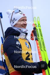 18.01.2024, Antholz, Italy (ITA): Johannes Thingnes Boe (NOR) - IBU World Cup Biathlon, short individual men, Antholz (ITA). www.nordicfocus.com. © Manzoni/NordicFocus. Every downloaded picture is fee-liable.