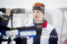 18.01.2024, Antholz, Italy (ITA): Fabien Claude (FRA) - IBU World Cup Biathlon, short individual men, Antholz (ITA). www.nordicfocus.com. © Thibaut/NordicFocus. Every downloaded picture is fee-liable.