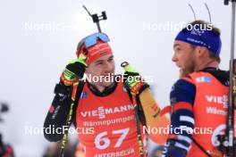 18.01.2024, Antholz, Italy (ITA): Danilo Riethmueller (GER) - IBU World Cup Biathlon, short individual men, Antholz (ITA). www.nordicfocus.com. © Manzoni/NordicFocus. Every downloaded picture is fee-liable.