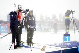 18.01.2024, Antholz, Italy (ITA): Eric Perrot (FRA) - IBU World Cup Biathlon, short individual men, Antholz (ITA). www.nordicfocus.com. © Thibaut/NordicFocus. Every downloaded picture is fee-liable.