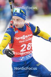 18.01.2024, Antholz, Italy (ITA): Jesper Nelin (SWE) - IBU World Cup Biathlon, short individual men, Antholz (ITA). www.nordicfocus.com. © Thibaut/NordicFocus. Every downloaded picture is fee-liable.