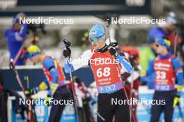 18.01.2024, Antholz, Italy (ITA): Raido Raenkel (EST) - IBU World Cup Biathlon, short individual men, Antholz (ITA). www.nordicfocus.com. © Thibaut/NordicFocus. Every downloaded picture is fee-liable.