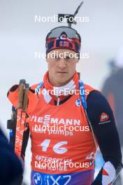18.01.2024, Antholz, Italy (ITA): Endre Stroemsheim (NOR) - IBU World Cup Biathlon, short individual men, Antholz (ITA). www.nordicfocus.com. © Manzoni/NordicFocus. Every downloaded picture is fee-liable.